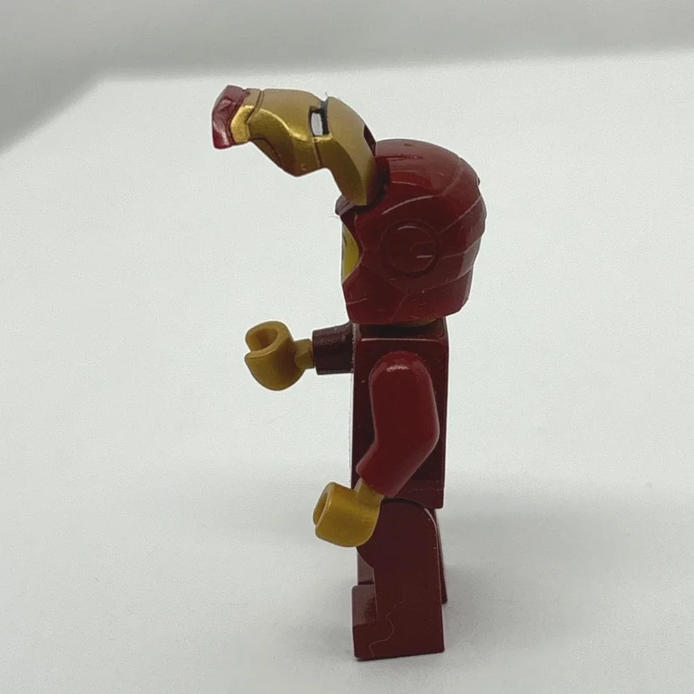 LEGO Iron Man Minifigure Mark 42 Armor 2013 Super Hero Avengers Tony Stark